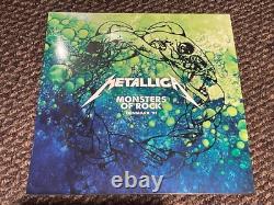 Metallica Monsters Of Rock Denmark 91 Vinyl 2 LP Live Import Green/Blue Wax