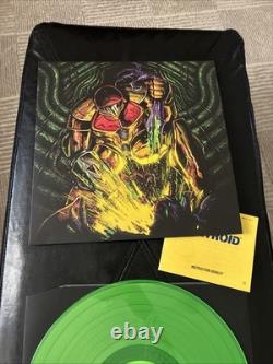Metroid NES Vinyl Record LP Soundtrack VGM OST NES Green Nintendo Famicom RARE