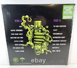 Mickey Diamond & Ral Duke Super Shredder Oozey Green Vinyl LP #92/150 New