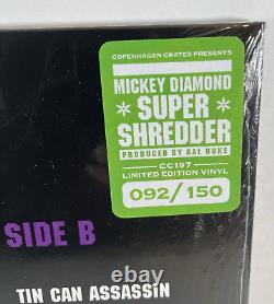 Mickey Diamond & Ral Duke Super Shredder Oozey Green Vinyl LP #92/150 New