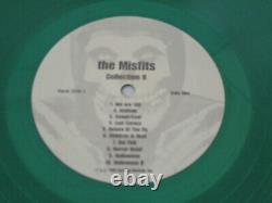Misfits Collection II Green Vinyl Record LP USA 1995 1st Press Hype Sticker