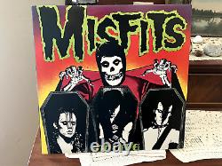 Misfits Evilive Translucent Green vinyl LP 1987 original