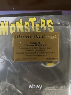 Misfits Famous Monsters LP 2018 Reissue On Green Marble Vinyl Limited Edition
