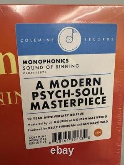 Monophonics Sound Of Sinning 10 Year Anniversary Green Vinyl Sealed