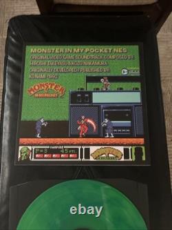 Monster in My Pocket Soundtrack NES Green Vinyl NINTENDO OST LP RECORD monsters