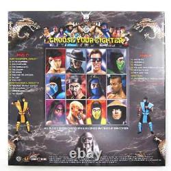 Mortal Kombat 1 & 2 Video Game Soundtrack Vinyl Record LP Reptile Acid Green