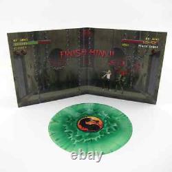 Mortal Kombat 1 & 2 Video Game Soundtrack Vinyl Record LP Reptile Acid Green