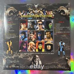 Mortal Kombat I & II 1 & 2 Arcade Soundtrack LP Reptile Green Vinyl /200? New