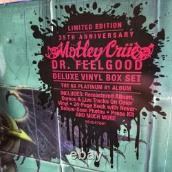Mötley Crüe-Dr. Feelgood-35th Anniv Deluxe 3 LP Green/Black Vinyl Box Set