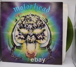 Motörhead Overkill Green Vinyl LP 33rpm 12 EMI Bronze 1979 Original Pressing