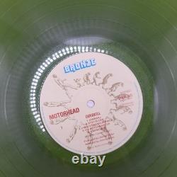 Motörhead Overkill Green Vinyl LP 33rpm 12 EMI Bronze 1979 Original Pressing