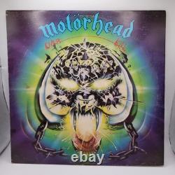 Motörhead Overkill Green Vinyl LP 33rpm 12 EMI Bronze 1979 Original Pressing