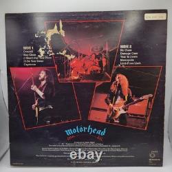 Motörhead Overkill Green Vinyl LP 33rpm 12 EMI Bronze 1979 Original Pressing