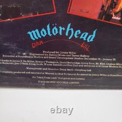 Motörhead Overkill Green Vinyl LP 33rpm 12 EMI Bronze 1979 Original Pressing
