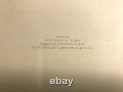 NEW ORDER Factus8 orig LP joy division vinyl 1981-1982 everything's gone green
