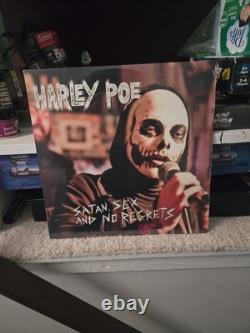 NEW SUPER RARE Harley Poe Satan, Sex and No Regrets GREEN Vinyl LP x/1,000