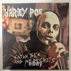 NEW SUPER RARE Harley Poe Satan, Sex and No Regrets GREEN Vinyl LP x/1,000