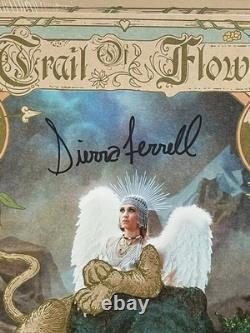 NEW Sierra Ferrell SIGNED Trail of Flowers On Sagittarius Green Swirl Vinyl LP