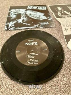 NOFX So Long Thanks LP (Green) + Signed EP! Fat Wreck Bad Religion Lagwagon