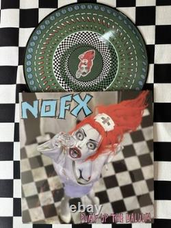 NOFX Ultra Rare Limited to 150 Surprise Green/Red Zoetrope Varient! Vinyl LP