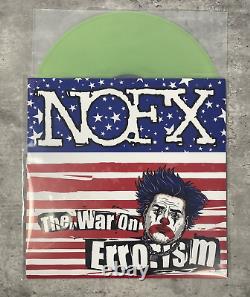 NOFX War on Errorism Vinyl Final Show Variant Purple Cover Lime Green 281/537