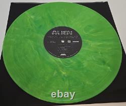 Near Mint Alien, JERRY GOLDSMITH 1979 OST MONDO ACID BLOOD GREEN VINYL 2017
