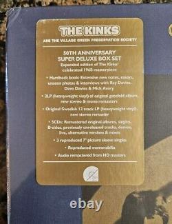 New! Kinks Are The Village Green Preservation Society Super Deluxe Boxed Box Set