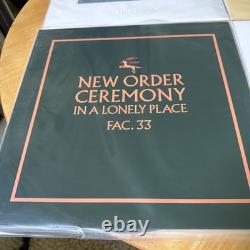 New Order-4 VINYL LOT-Ceremony (Version 1 & 2)-Temptation-Everythings Gone green