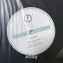 New Order-4 VINYL LOT-Ceremony (Version 1 & 2)-Temptation-Everythings Gone green