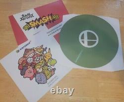 New SUPER SMASH BROS. Soundtrack LP VGM OST Vinyl Nintendo 64 GREEN LINK Record
