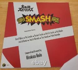 New SUPER SMASH BROS. Soundtrack LP VGM OST Vinyl Nintendo 64 KIRBY PINK Record