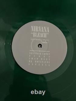 Nirvana Bleach 1989 Green Vinyl Rare Tupelo Records TUP LP6 HTF OOP Kurt Cobain