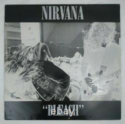 Nirvana Bleach 1989 UK 2nd Press Dark Green Vinyl LP Limited Edition 2000