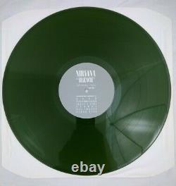 Nirvana Bleach 1989 UK 2nd Press Dark Green Vinyl LP Limited Edition 2000