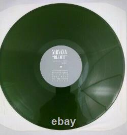 Nirvana Bleach 1989 UK 2nd Press Dark Green Vinyl LP Limited Edition 2000