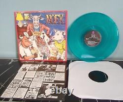 Nofx Liberal Animation Vinyl Record Lp Aqua/Green Translucent Color 2013 E864171