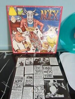 Nofx Liberal Animation Vinyl Record Lp Aqua/Green Translucent Color 2013 E864171