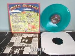 Nofx Liberal Animation Vinyl Record Lp Aqua/Green Translucent Color 2013 E864171