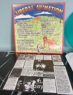 Nofx Liberal Animation Vinyl Record Lp Aqua/Green Translucent Color 2013 E864171