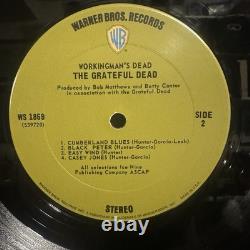 OOAK MISLABELLED GRATEFUL DEAD WORKINGMAN'S DEAD 1970 WB 1st Press 12 SEE NOTES