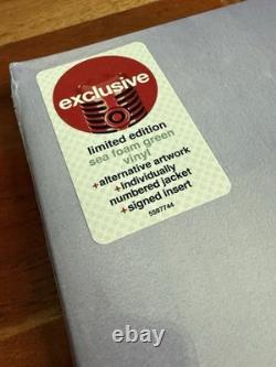 Olivia Rodrigo SEALED Guts Target Exclusive Signed Numbered Vinyl Sea Foam Green