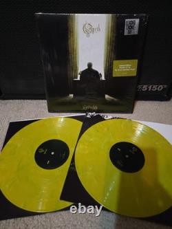 Opeth Watershed 2lp YellowithGreen Vinyl 2014 RSD Press Shrink/Hype NM