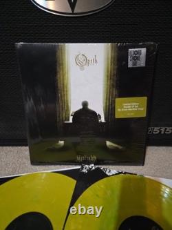 Opeth Watershed 2lp YellowithGreen Vinyl 2014 RSD Press Shrink/Hype NM
