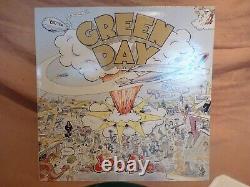 Original 12 Vinyl Record -1994 Green Day Dookie Rare Green Disk Lp 1st Press