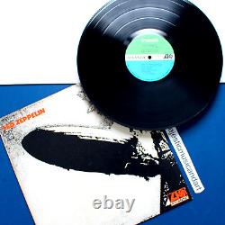 Original 1969 Blue Green Label Led Zeppelin I One Vinyl Lp Very Rare