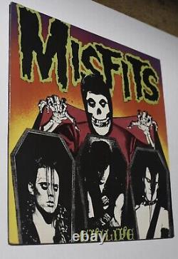 Original Misfits Evilive Green Colored Vinyl RARE Danzig