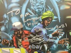 Outkast Atliens, Vinyl, Green Galaxy Signed & Inscribed