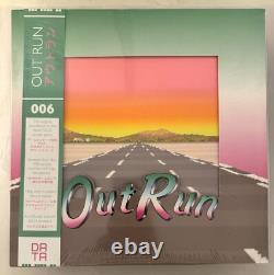 Outrun Japan/obi Sega 180g Limited Green Vinyl Lp Die-cut Cover New A12