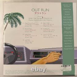 Outrun Japan/obi Sega 180g Limited Green Vinyl Lp Die-cut Cover New A12