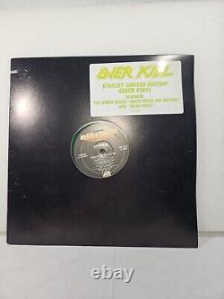 Overkill Hello From the Gutter & Head First- Green Vinyl Thrash Metal 12
